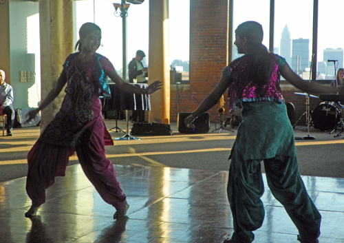 Bhangara dance by Gill sisters
