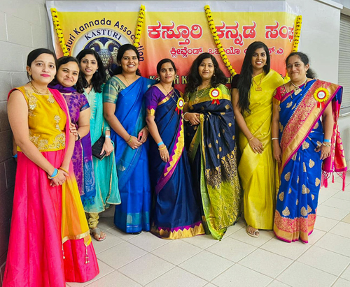 Kasturi Kannada Cultural Association Diwali group photo