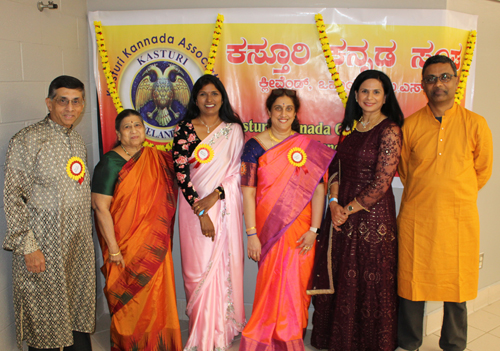 Kasturi Kannada Cultural Association group at Diwali