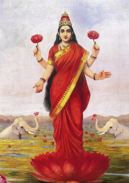 The Goddess Lakshmi