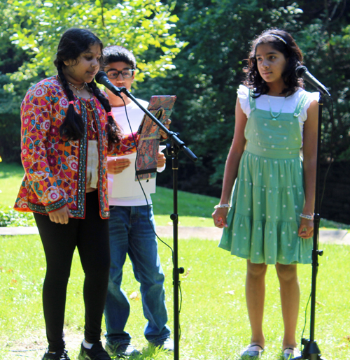 Students speaking about India