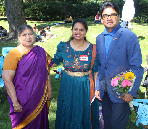 Mrs. Savitri Rao, Mahima Rao and Bharat Kumar