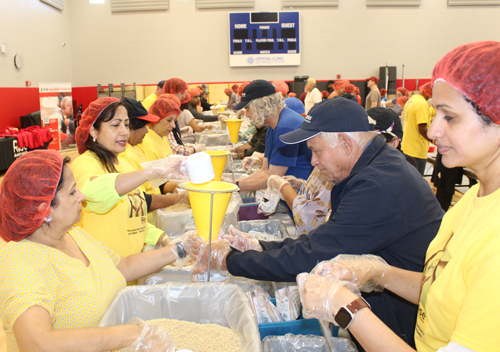 Richfield Rise Against Hunger Event Volunteers