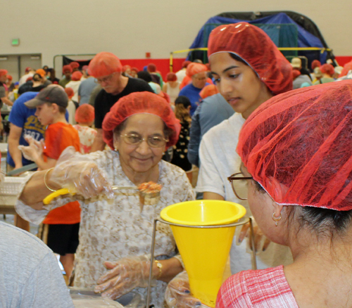 Richfield Rise Against Hunger Event Volunteers