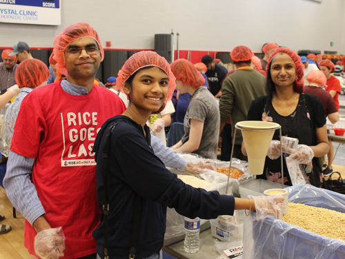 Richfield Rise Against Hunger Event Volunteers