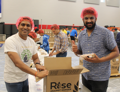 Richfield Rise Against Hunger Event Volunteers