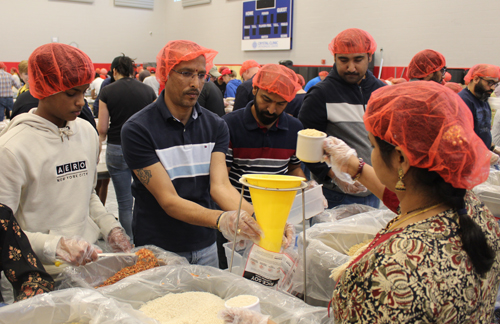 Richfield Rise Against Hunger Event Volunteers