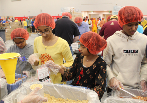 Richfield Rise Against Hunger Event Volunteers