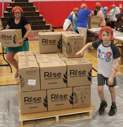 Richfield Rise Against Hunger Event Volunteers