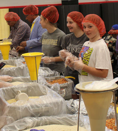 Richfield Rise Against Hunger Event Volunteers