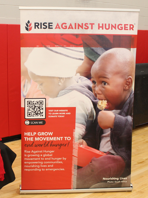 Rise Against Hunger banner