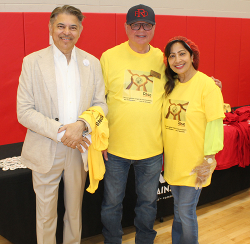 Sudarshan Sathe, Mayor Wheeler, Sangita Bafna