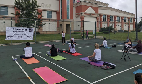 Yoga Day Sewa International with Anil Singh