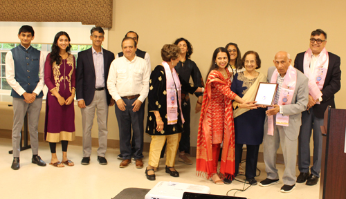 Ramesh Shah receives AIPNO Outstanding Service Award