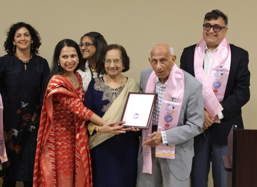 Ramesh Shah receives AIPNO Outstanding Service Award