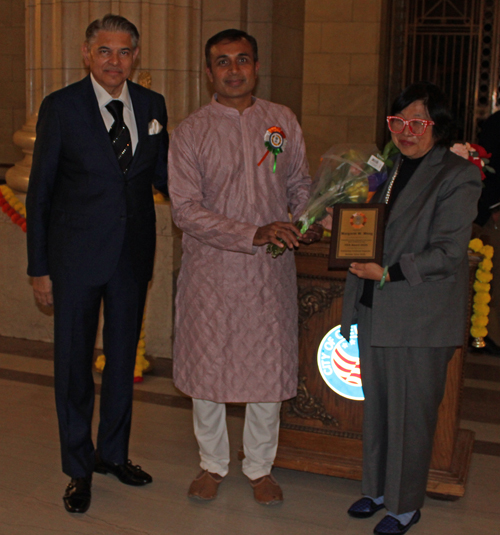 Sudarshan Sathe, Shekhar Ganore and Margaret Wong