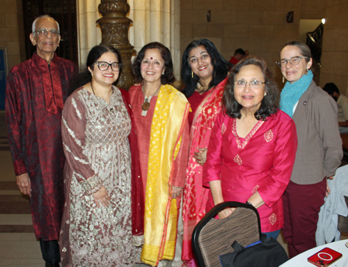 Group at FICA Diwali event at Cleveland City Hall