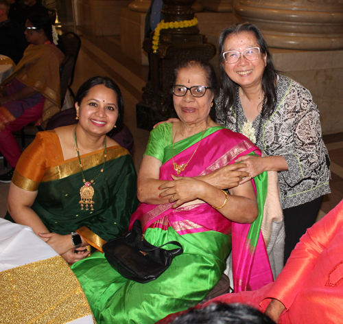 Group at FICA Diwali event at Cleveland City Hall