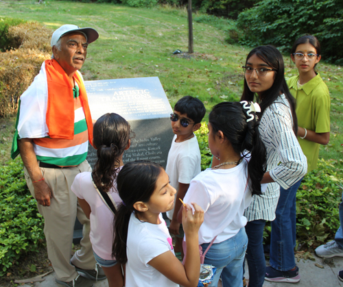 ndia Independence Day in the India Cultural Garden