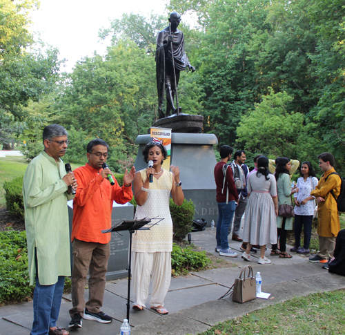 Singing in India Cultural Garden