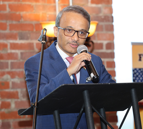 Consul General of India, New York Honorable Ambassador Binaya S. Pradhan