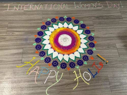 International Women's Day and Holi