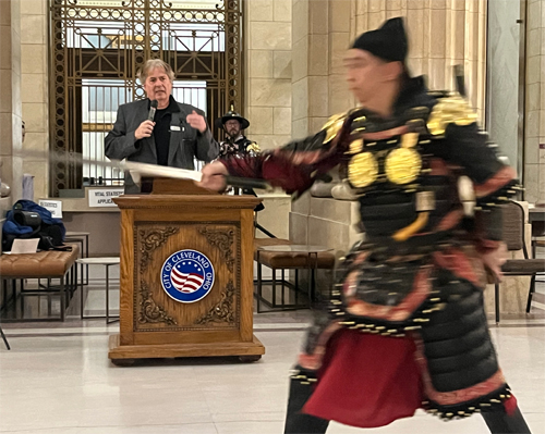 Johnny Wu performs as Dan Hanson narrates