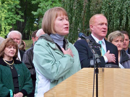 Mary Agnes Kennedy - Cleveland Irish Cultural Garden photos by Dan Hanson