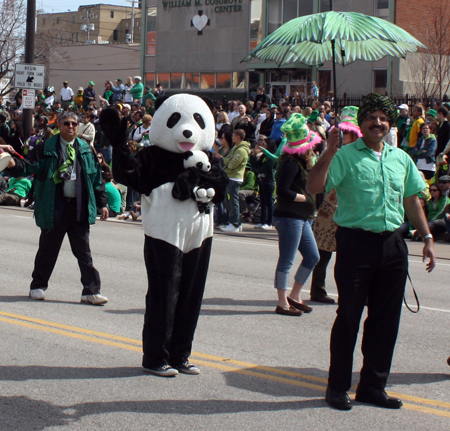 Asian Festival group at St. Patrick's Day Parade