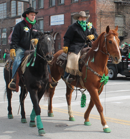 Horse at the  2013 Cleveland St. Patrick's Day Parade