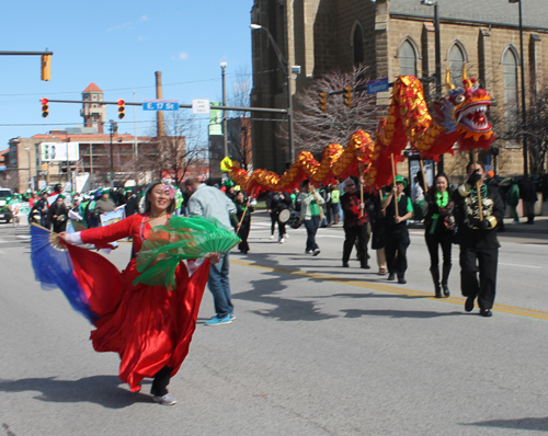 Cleveland Asian Festival at St. Patrick's Day Parade