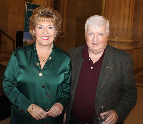 Ambassador Byrne Nason with Pat Coyne