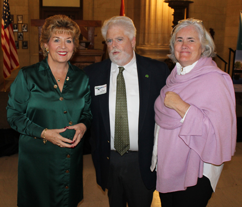 John and Mrs Myers with Ambassador Nason