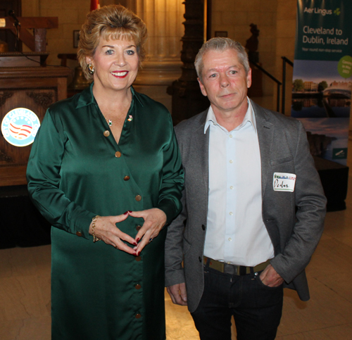 Ambassador Byrne Nason and Declan Synnot