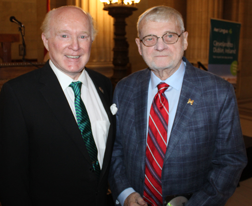 Ambassador Ed Crawford and Gerry Quinn