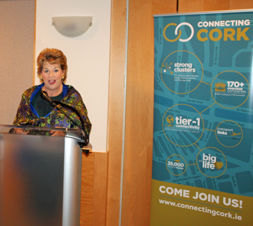 Ambassador Geraldine Byrne Nason at IN-USA Conference