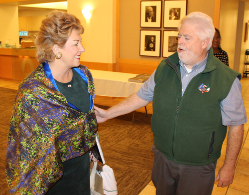 Ambassador Byrne Nason and John Myers