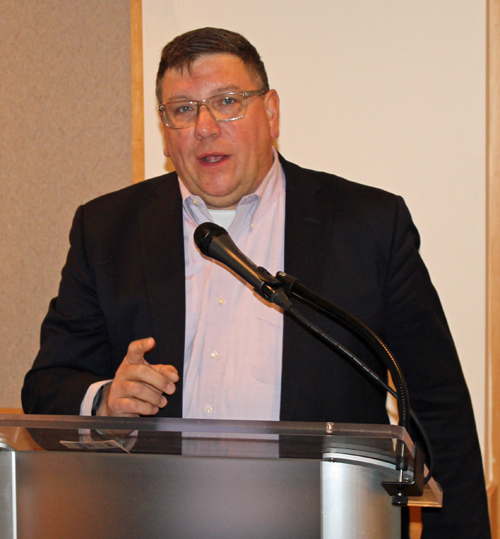 Joe Cimperman speaking at IN-USA conference