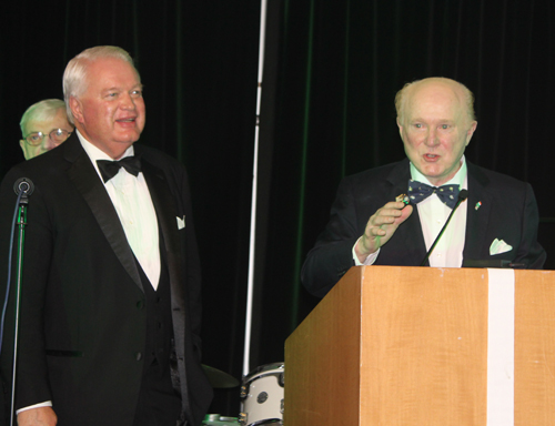 Honoree Mike Gibbons and Ambassador Ed Crawford