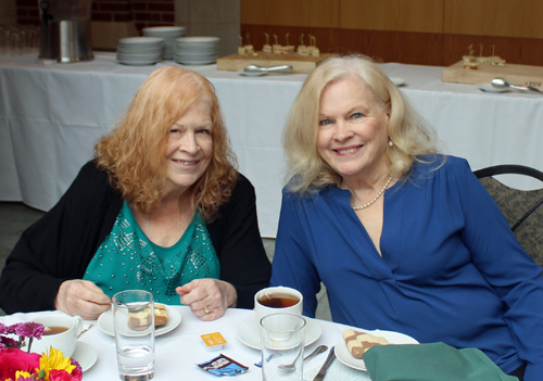 Mayo Tea Guests <br><br>Mary Jo Connors and Margaret Sullivan Chapman