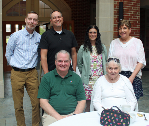 Mayo Tea Guests - Sean Quinn, Davy Lauver, Chantel Vandyne, Marcy Quinn,  Kevin Quinn and Nelly Quinn