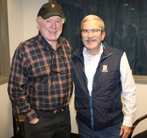 Ambassador Ed Crawford with Tim Vaughan