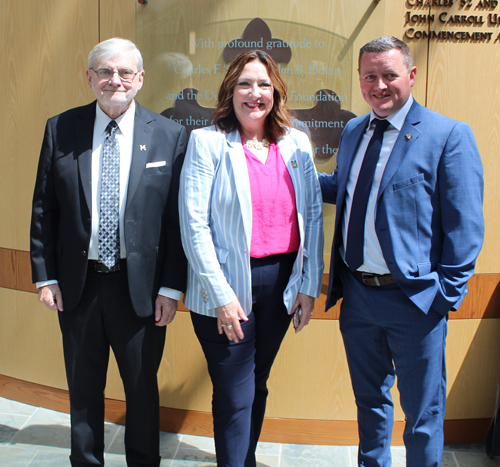 Gerry Quinn, Colleen Corrigan Day and Mark Owens