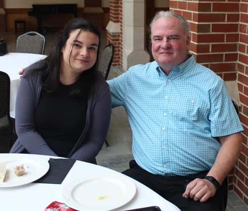 2023 Mayo Society Tea attendees Megan Quinn and Kevin Quinn