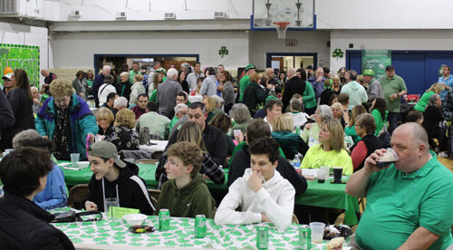 Part of the crowd at Mickey Coyne's Willoughby event