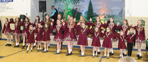 Murphy Irish Dancers at Mickey Coyne event