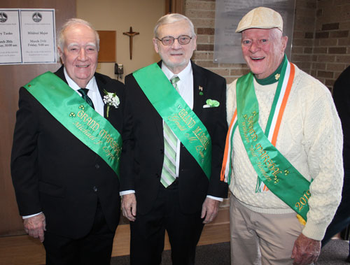 3 Parade Grand Marshals - Mickey Coyne, Gerry Quinn and Bill Homan
