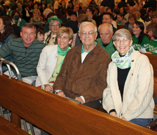 John and Anne Mooney, Jim Sweeney and Lynne McMahon