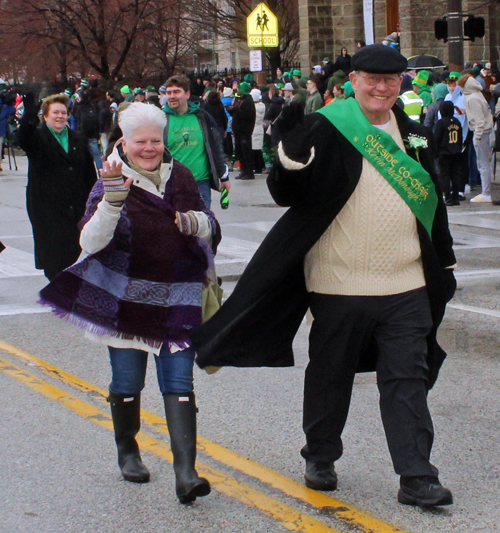 Outside Co-Chair Kevin McDonough and wife