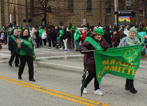 Linda Carney and the Parade Committee